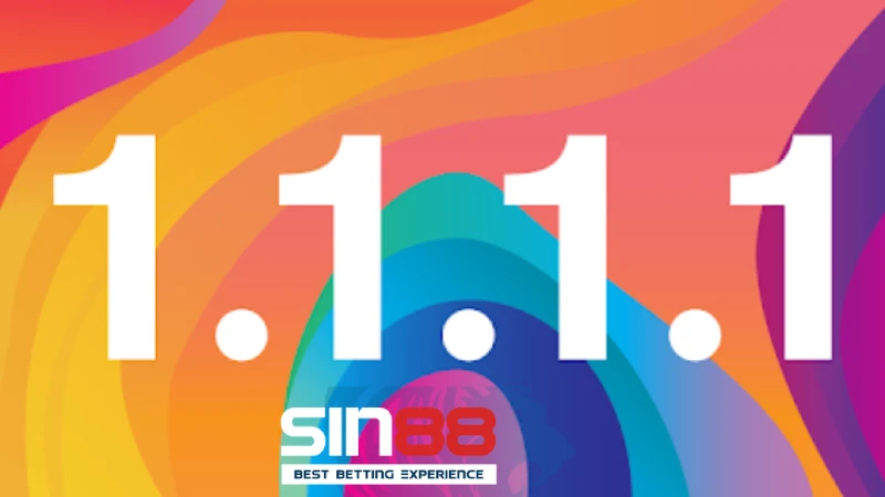 Cài đặt 1.1.1.1 cho Sin88