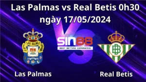 Nhận định, soi kèo Las Palmas vs Real Betis